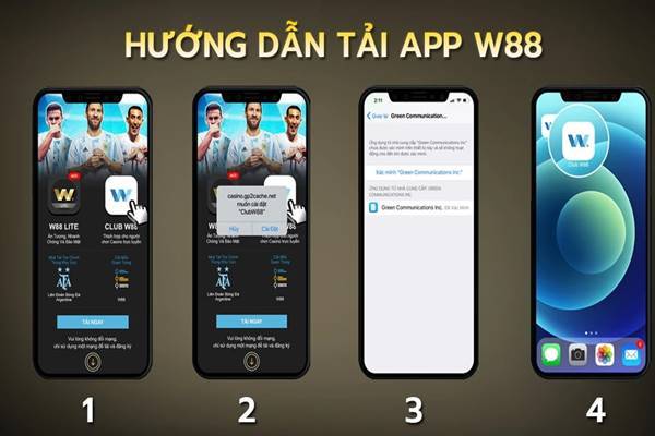 Những câu hỏi thường gặp khi tải app W88