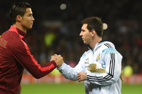 So sánh chiều cao của Ronaldo với các cầu thủ nổi tiếng khác