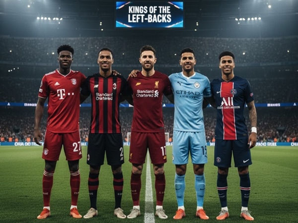 Top 15 hậu vệ cánh trái hay nhất thế giới 2024/25: BXH đầy đủ